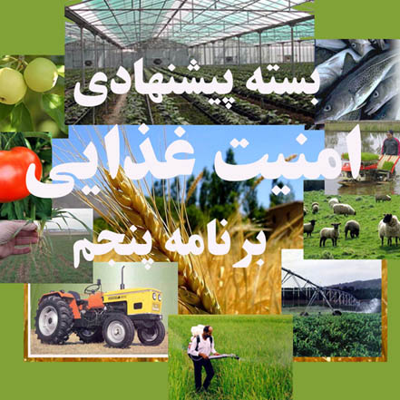 بسته پيشنهادي امنيت غذايي4
تامين غذاي كافي پيش شرط زندگي سالم و فعال