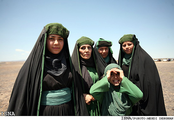 بازديد رييس صدا و سيما از پشت صحنه سريال مختارنامه - شاهرود / مهدي دهقان- ايسنا