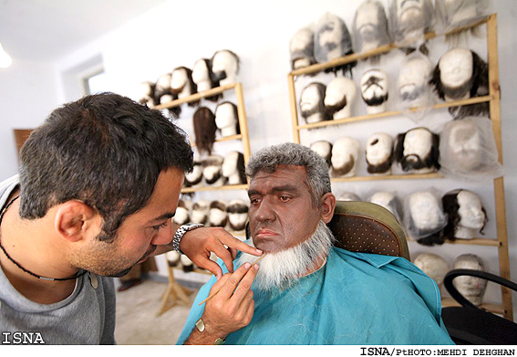 بازديد رييس صدا و سيما از پشت صحنه سريال مختارنامه - شاهرود / مهدي دهقان- ايسنا