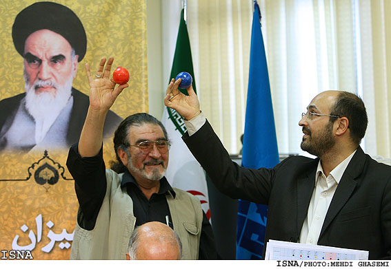 مراسم قرعه‌كشي مناظره و برنامه‌هاي نامزدهاي رياست جمهوري/مهدي قاسمي-ايسنا