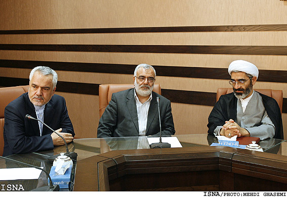 خلفي،بختياري و رحيمي در مراسم معارفه‌ي وزير جديد دادگستري/مهدي قاسمي-ايسنا