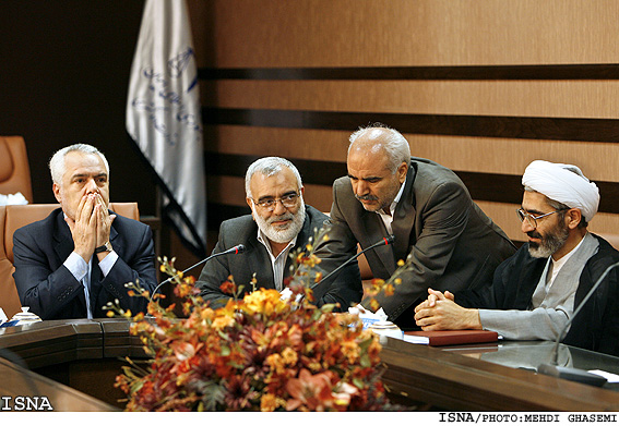 خلفي،بختياري و رحيمي در مراسم معارفه‌ي وزير جديد دادگستري/مهدي قاسمي-ايسنا