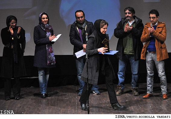 جايزه‌ي نقش مكمل زن به مهراوه شريفي نيا/روح‌اله وحدتي - ايسنا