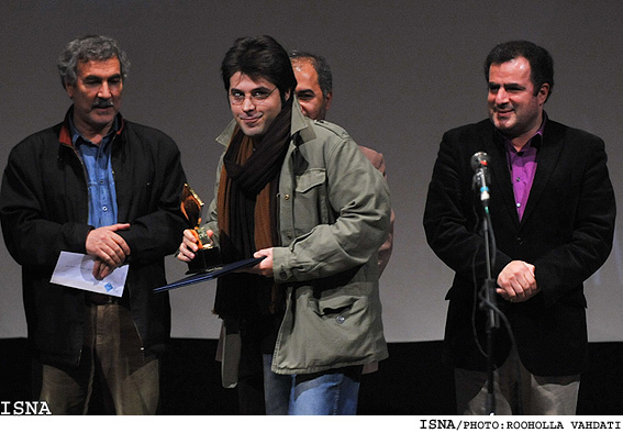 سياوش اسعدي در چهارمين جشن منتقدان و نويسندگان سينمايي/روح‌اله وحدتي - ايسنا