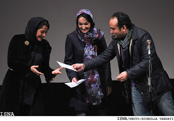 ميري، توسلي و طباطبايي در چهارمين جشن منتقدان و نويسندگان سينمايي/روح‌اله وحدتي