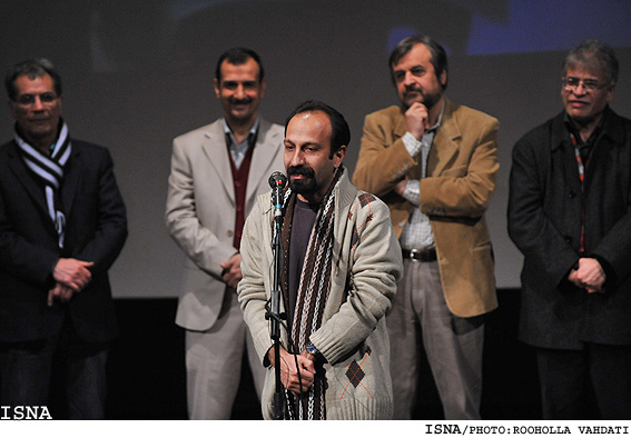 اصغر فرهادي در چهارمين جشن منتقدان و نويسندگان سينمايي/روح‌اله وحدتي - ايسنا