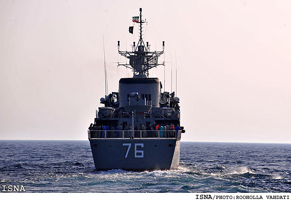 ناوشكن جماران در رزمايش دريايي ولايت ‌‌89 / روح الله وحدتي - ايسنا