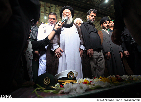 مراسم تشييع و به خاكسپاري پيكر سردار شهيد علي هاشمي- اهواز / ايسنا