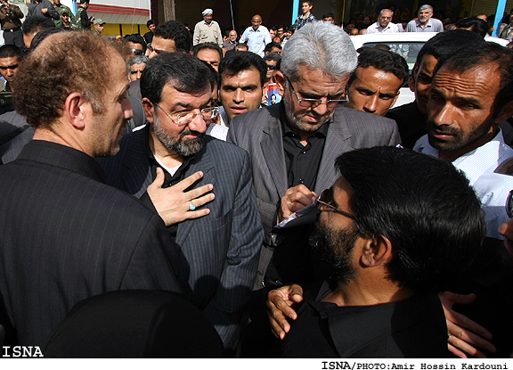 مراسم تشييع و به خاكسپاري پيكر سردار شهيد علي هاشمي- اهواز / ايسنا