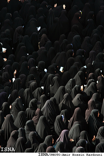 مراسم تشييع و به خاكسپاري پيكر سردار شهيد علي هاشمي- اهواز / ايسنا