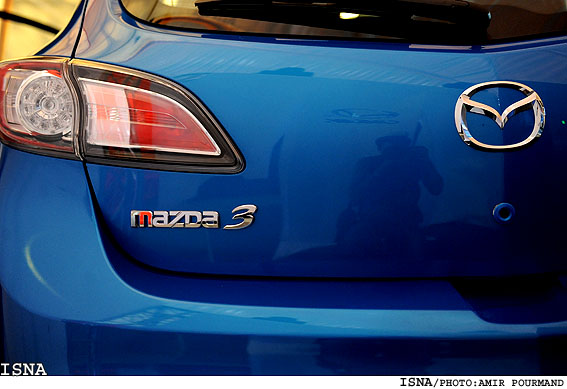 مراسم رونمايي از خودروي جديد مزدا 3/امير پورمند-ايسنا