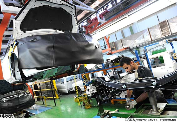 مراسم رونمايي از خودروي جديد مزدا 3 /امير پورمند-ايسنا