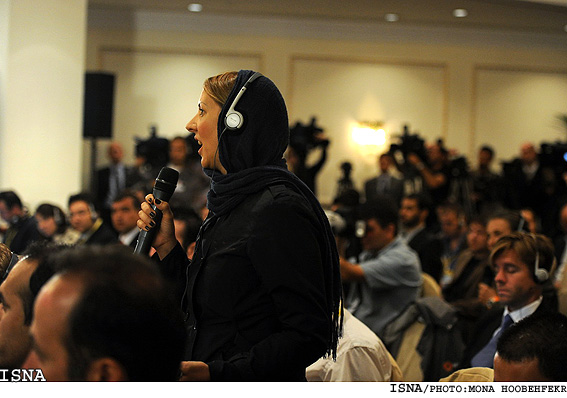 نشست خبري رييس جمهور در حاشيه‌ي اجلاس سيكا - استانبول/منا هوبه فكر ايسنا