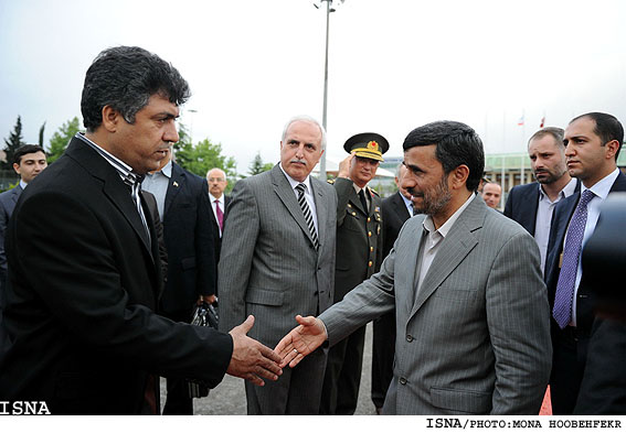 بدرقه رييس جمهور در سفر از استانبول به دوشنبه / منا هوبه فكر - ايسنا