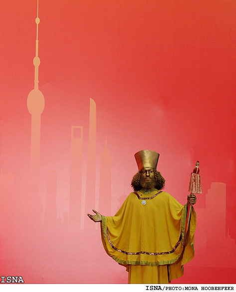 بازديد رييس جمهور از اكسپوي 2010 شانگهاي / منا هوبه فكر - ايسنا