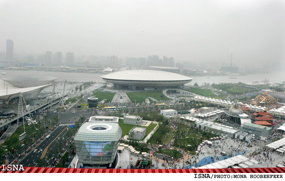 بازديد رييس جمهور از غرفه چين در اكسپوي 2010 شانگهاي / منا هوبه فكر - ايسنا