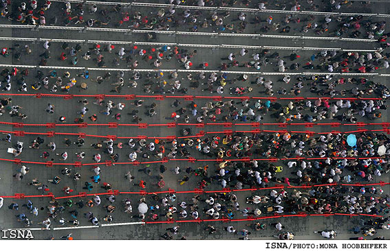 بازديد رييس جمهور از غرفه چين در اكسپوي 2010 شانگهاي / منا هوبه فكر - ايسنا