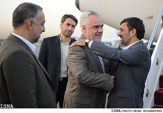 ورود رييس جمهور به تهران پس از سفر به سه كشور تركيه،تاجيكستان و چين/هوبه فكر