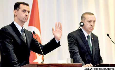 /كنفرانس خبري اسد و اردوغان/
اسد: حمله به ناوگان آزادي بيانگر ماهيت خصمانه اسرائيل است
اردوغان: اسرائيل بهاي خون شهيدان ما را پرداخت مي‌كند