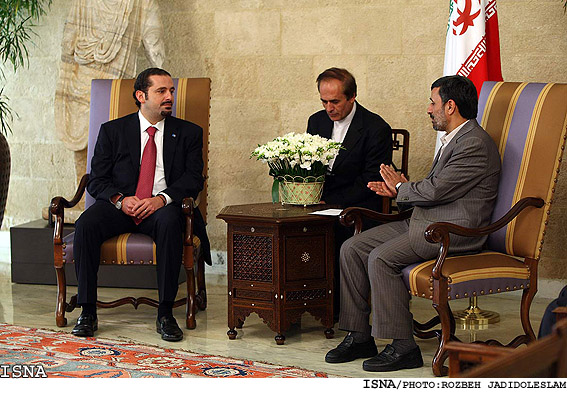 ديدار رييس جمهور با سعد حريري/ روزبه جديدالاسلام