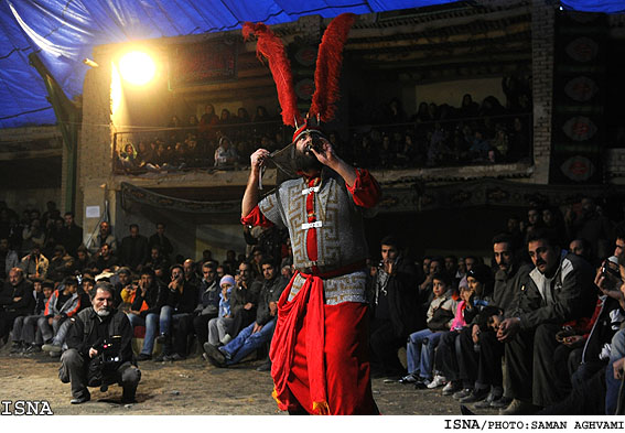 تعزيه در روستاي تيدجان خوانسار/سامان اقوامي ايسنا