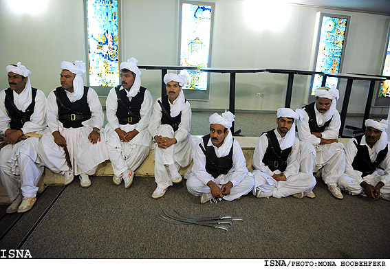 در حاشيه سمينار بين‌المللي سرآمدان فرهنگ و هنر-تالار وحدت/ منا هوبه فكر-ايسنا
