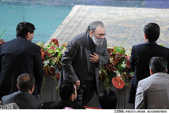 معلم در سمينار بين‌المللي سرآمدان فرهنگ و هنر-تالار وحدت/ منا هوبه فكر-ايسنا