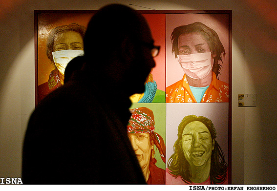 مراسم افتتاحيه هشتمين دوسالانه نقاشي / عرفان خوشخو - ايسنا