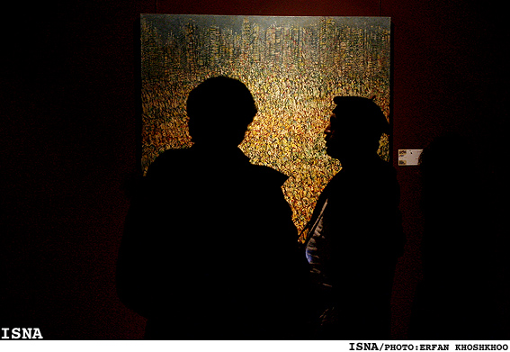 مراسم افتتاحيه هشتمين دوسالانه نقاشي / عرفان خوشخو - ايسنا