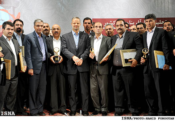 تجليل از كارآفرينان برتر كشور/ حميد فروتن - ايسنا