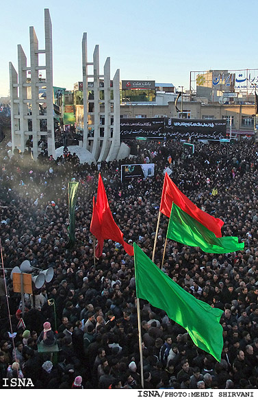 /گزارش تصويري/
مراسم عزاداري امام حسين (ع)‌ حسينيه اعظم زنجان