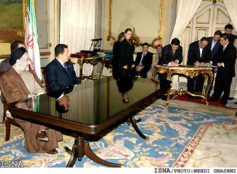 امضاي اسناد همكاري بين ايران و ونزوئلا