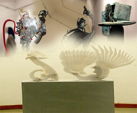 شهلاپور، مسلميان، يگانه، رهنورد، كامراني، تقي‌زاده، دارش، گلناري، شانس و غريب‌پور 
مقدمات دوسالانه مجسمه‌سازي تهران را از 13 مهرماه با سخنراني آماده مي‌كنند