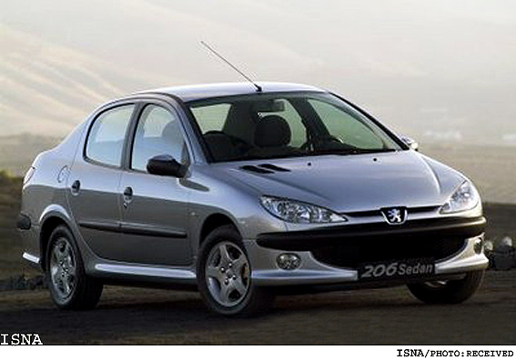 پرده‌برداري از پژو 206 صندوق‌دار (آريان) در نمايشگاه فرانكفورت