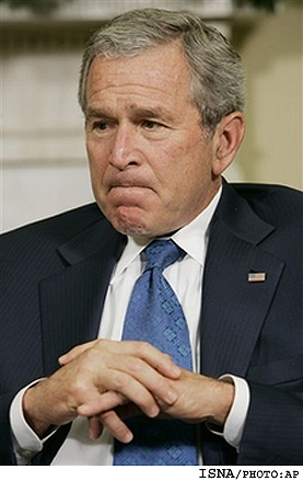 بوش ادعايش عليه ايران و سوريه در خصوص حمايت از حزب‌الله لبنان را تكرار كرد