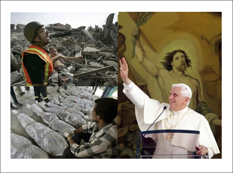 /محكوميت گسترده‌ي جنايت رژيم صهيونيستي در قانا/
حماس: با تمام ابزار تلافي مي‌كنيم
پاپ: بايد فورا آتش‌بس برقرار شود