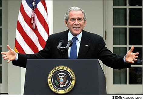 بوش مذاكرات دوجانبه با تهران و پيونگ يانگ را رد كرد