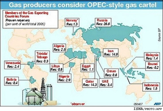 /پايان نشست كشورهاي صادركننده گاز در قطر/ 
تقويت هماهنگي و همکاري ميان کشورها؛ گام آغازين براي ايجاد اوپك گاز
