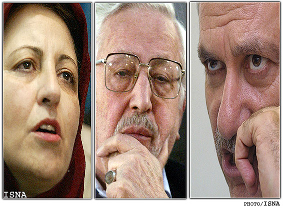 شيرين عبادي: پيشرفت فقط درسايه صلح امكان‌پذير است
ابراهيم يزدي: بدون سازگاري، دموكراسي شكل نمي‌گيرد
دادخواه: امنيت درفرهنگ ايراني درسايه صلح تبيين شده است