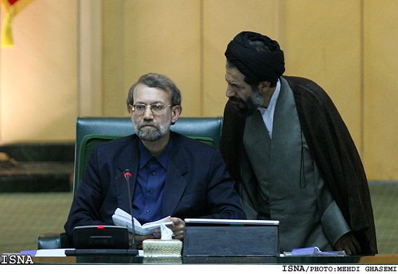 با راي نمايندگان مجلس ؛ 
لاريجاني رييس دايمي و ابوترابي نايب رييس اول مجلس شد