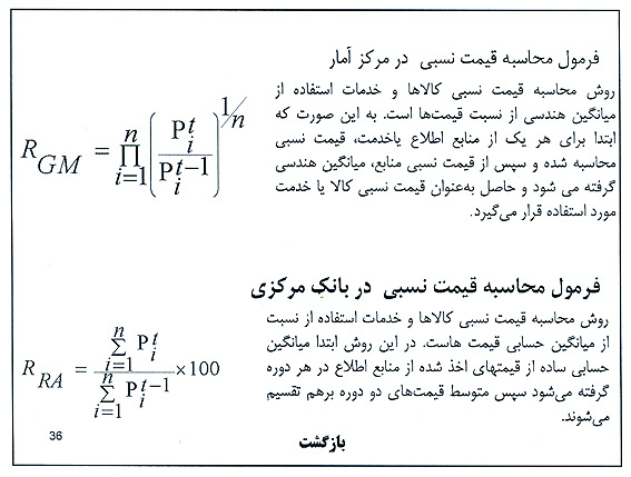 متولي استخراج شاخص‌هاي اقتصادي كيست؟/2/
* چگونگي محاسبه نرخ تورم در مركز آمار اعلام شد
* مركز آمار: وظيفه بانك مركزي حفظ ارزش پول ملي است