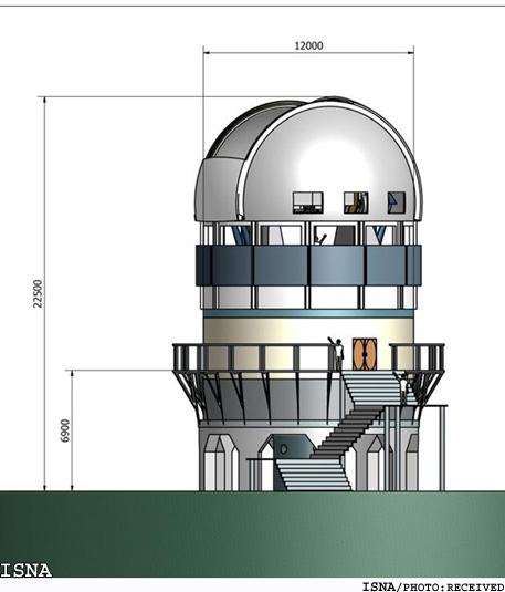 تلسكوپ و رصدخانه ملي ايران را امروز ببينيد!
منصوري درگفت‌و‌گوبا ايسنا خبرداد:
آغاز احداث ساختمان رصدخانه از سال 91
ساخت قطعات سازه‌يي تلسكوپ در داخل كشور