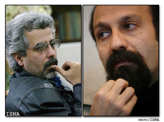 تبريك احمدرضا درويش به اصغر فرهادي