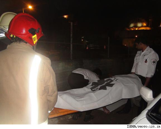 مرگ مقني در عمق 15 متري چاه فاضلاب