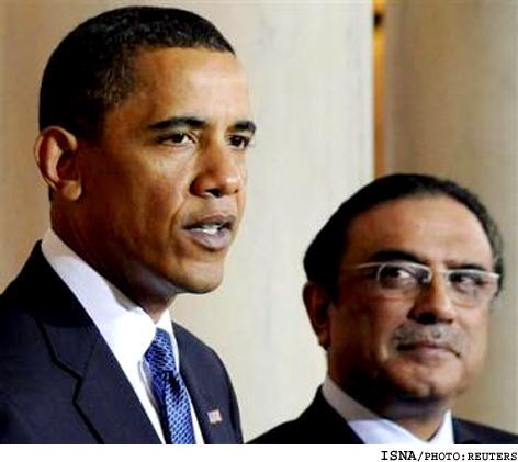 زرداري:
پاكستان در كشتن بن لادن دخالتي نداشت