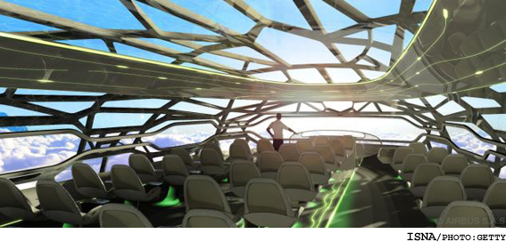 تماشاي زيبايي‌هاي كهكشان براي آنها كه ترسي از ارتفاع ندارند!
 رونمايي ايرباس از طرح اوليه هواپيماي شفاف با پوسته گياهي!