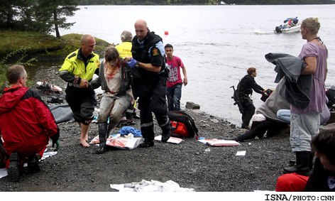 *فاجعه در سرزمين وايكينگ‌ها*
تعداد تلفات حملات مرگبار در نروژ به 91 تن رسيد
عامل حملات يك نفر بوده است
شرح واقعه از زبان شاهدان